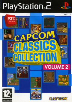 Capcom Classics Collection: Volume 2 for the Sony PlayStation 2 Front Cover Box Scan