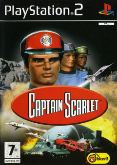 Captain Scarlet for the Sony PlayStation 2 Front Cover Box Scan