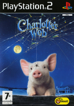 Charlotte's Web for the Sony PlayStation 2 Front Cover Box Scan