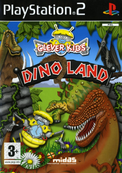 Clever Kids: Dino Land for the Sony PlayStation 2 Front Cover Box Scan