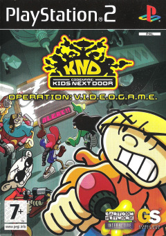 Codename: Kids Next Door: Operation: V.I.D.E.O.G.A.M.E. for the Sony PlayStation 2 Front Cover Box Scan