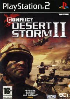 Conflict: Desert Storm II for the Sony PlayStation 2 Front Cover Box Scan