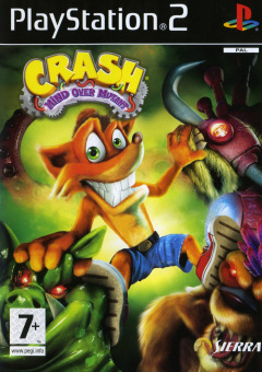 Crash: Mind Over Mutant for the Sony PlayStation 2 Front Cover Box Scan