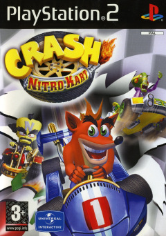 Crash: Nitro Kart for the Sony PlayStation 2 Front Cover Box Scan