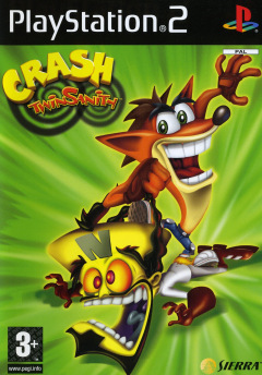 Crash: TwinSanity for the Sony PlayStation 2 Front Cover Box Scan
