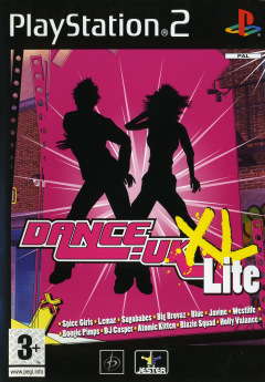 Dance: UK: XL Lite for the Sony PlayStation 2 Front Cover Box Scan