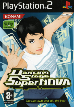 Dancing Stage SuperNOVA for the Sony PlayStation 2 Front Cover Box Scan