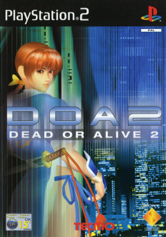 Dead or Alive 2 for the Sony PlayStation 2 Front Cover Box Scan