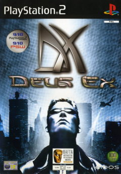 Deus Ex for the Sony PlayStation 2 Front Cover Box Scan
