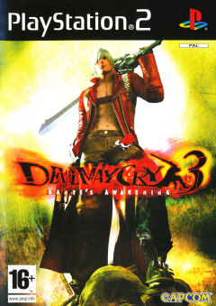 Devil May Cry 3: Dante's Awakening for the Sony PlayStation 2 Front Cover Box Scan