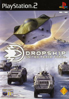 Dropship: United Peace Force for the Sony PlayStation 2 Front Cover Box Scan