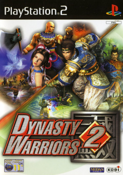 Dynasty Warriors 2 for the Sony PlayStation 2 Front Cover Box Scan