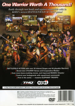Scan of Dynasty Warriors 3