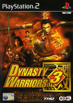 Dynasty Warriors 3 for the Sony PlayStation 2 Front Cover Box Scan