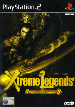 Dynasty Warriors 3: Xtreme Legends for the Sony PlayStation 2 Front Cover Box Scan