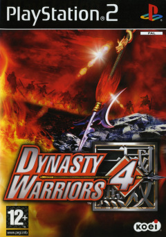 Dynasty Warriors 4 for the Sony PlayStation 2 Front Cover Box Scan