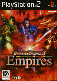 Dynasty Warriors 4: Empires for the Sony PlayStation 2 Front Cover Box Scan
