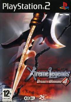 Dynasty Warriors 4: Xtreme Legends for the Sony PlayStation 2 Front Cover Box Scan