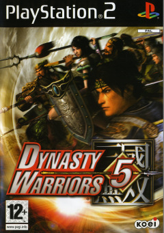 Dynasty Warriors 5 for the Sony PlayStation 2 Front Cover Box Scan