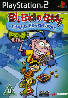 Ed, Edd n Eddy: The Mis-Edventures for the Sony PlayStation 2 Front Cover Box Scan