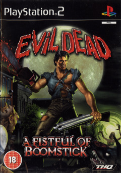 Evil Dead: A Fistful of Boomstick for the Sony PlayStation 2 Front Cover Box Scan