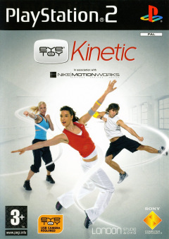Eye Toy Kinetic for the Sony PlayStation 2 Front Cover Box Scan