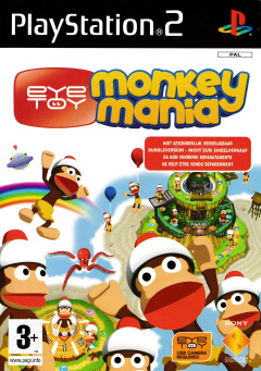 Eye Toy Monkey Mania for the Sony PlayStation 2 Front Cover Box Scan