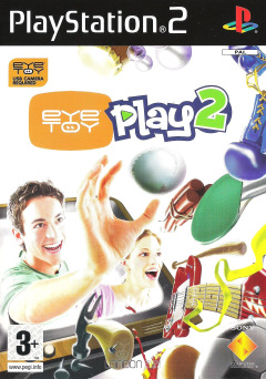 Eye Toy Play 2 for the Sony PlayStation 2 Front Cover Box Scan