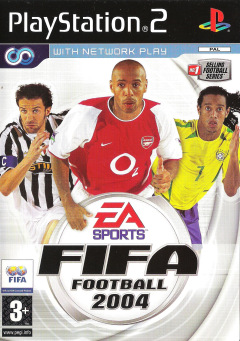 FIFA Football 2004 for the Sony PlayStation 2 Front Cover Box Scan