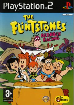 The Flintstones: Bedrock Racing for the Sony PlayStation 2 Front Cover Box Scan