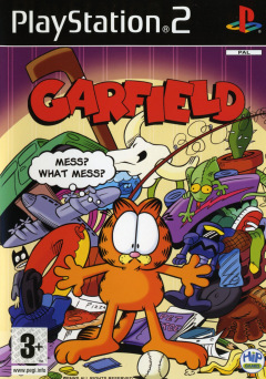 Garfield for the Sony PlayStation 2 Front Cover Box Scan