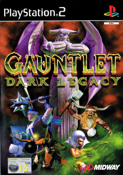 Gauntlet: Dark Legacy for the Sony PlayStation 2 Front Cover Box Scan