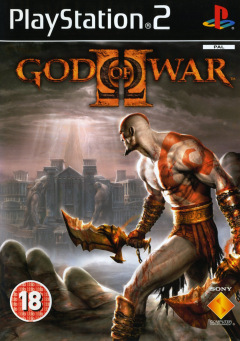 God of War II for the Sony PlayStation 2 Front Cover Box Scan