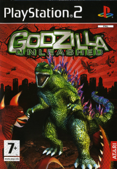 Godzilla Unleashed for the Sony PlayStation 2 Front Cover Box Scan