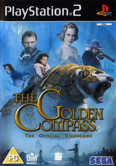 The Golden Compass: The Official Videogame for the Sony PlayStation 2 Front Cover Box Scan