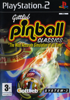 Gottlieb Pinball Classics for the Sony PlayStation 2 Front Cover Box Scan