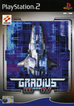 Gradius III and IV for the Sony PlayStation 2 Front Cover Box Scan