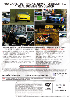 Scan of Gran Turismo 4