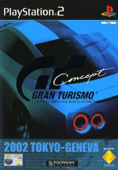 Gran Turismo Concept: 2002 Tokyo-Geneva for the Sony PlayStation 2 Front Cover Box Scan