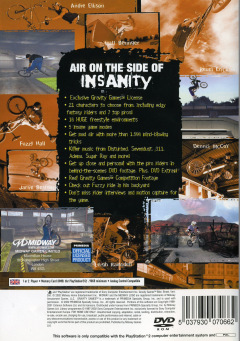 Scan of Gravity Games: Bike: Street, Vert, Dirt