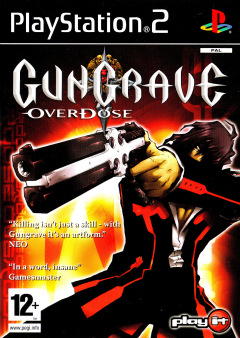 Gungrave Overdose for the Sony PlayStation 2 Front Cover Box Scan