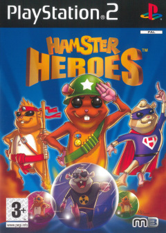 Hamster Heroes for the Sony PlayStation 2 Front Cover Box Scan