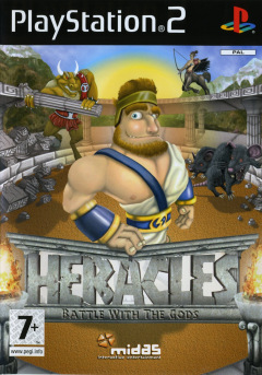 Heracles: Battle with the Gods for the Sony PlayStation 2 Front Cover Box Scan