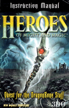 Scan of Heroes of Might and Magic: Quest for the DragonBone Staff