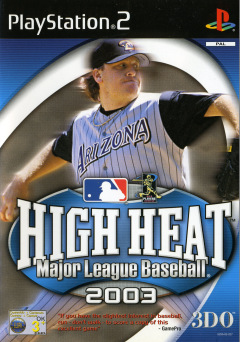 High Heat Major League Baseball 2003 for the Sony PlayStation 2 Front Cover Box Scan