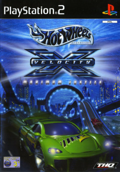 Hot Wheels: Velocity X: Maximum Justice for the Sony PlayStation 2 Front Cover Box Scan