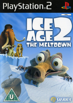 Ice Age 2: The Meltdown for the Sony PlayStation 2 Front Cover Box Scan