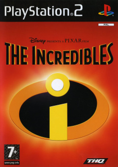 The Incredibles for the Sony PlayStation 2 Front Cover Box Scan