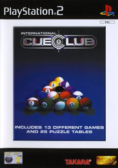 International Cue Club for the Sony PlayStation 2 Front Cover Box Scan