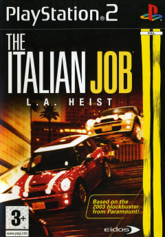 The Italian Job: L.A. Heist for the Sony PlayStation 2 Front Cover Box Scan